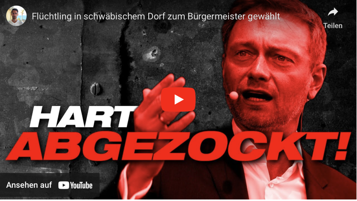 Flüchtling in schwäbischem Dorf zum Bürgermeister gewählt!