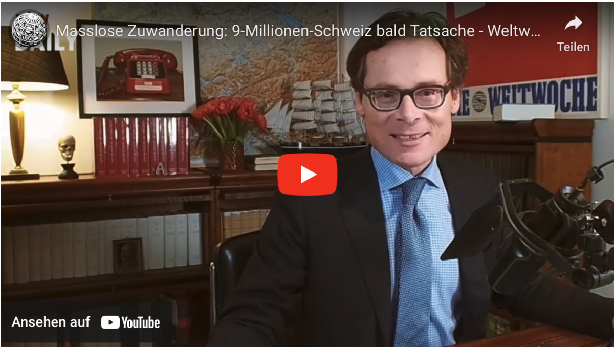 Masslose Zuwanderung: 9-Millionen-Schweiz bald Tatsache – Weltwoche Daily