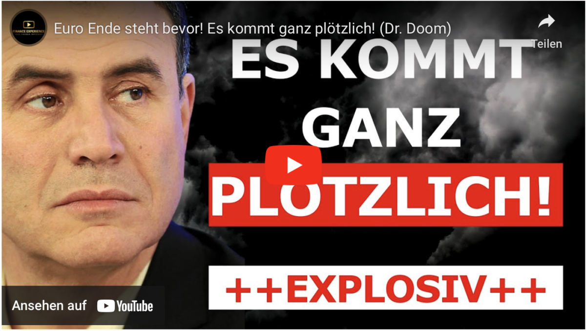 Euro Ende steht bevor! Es kommt ganz plötzlich!