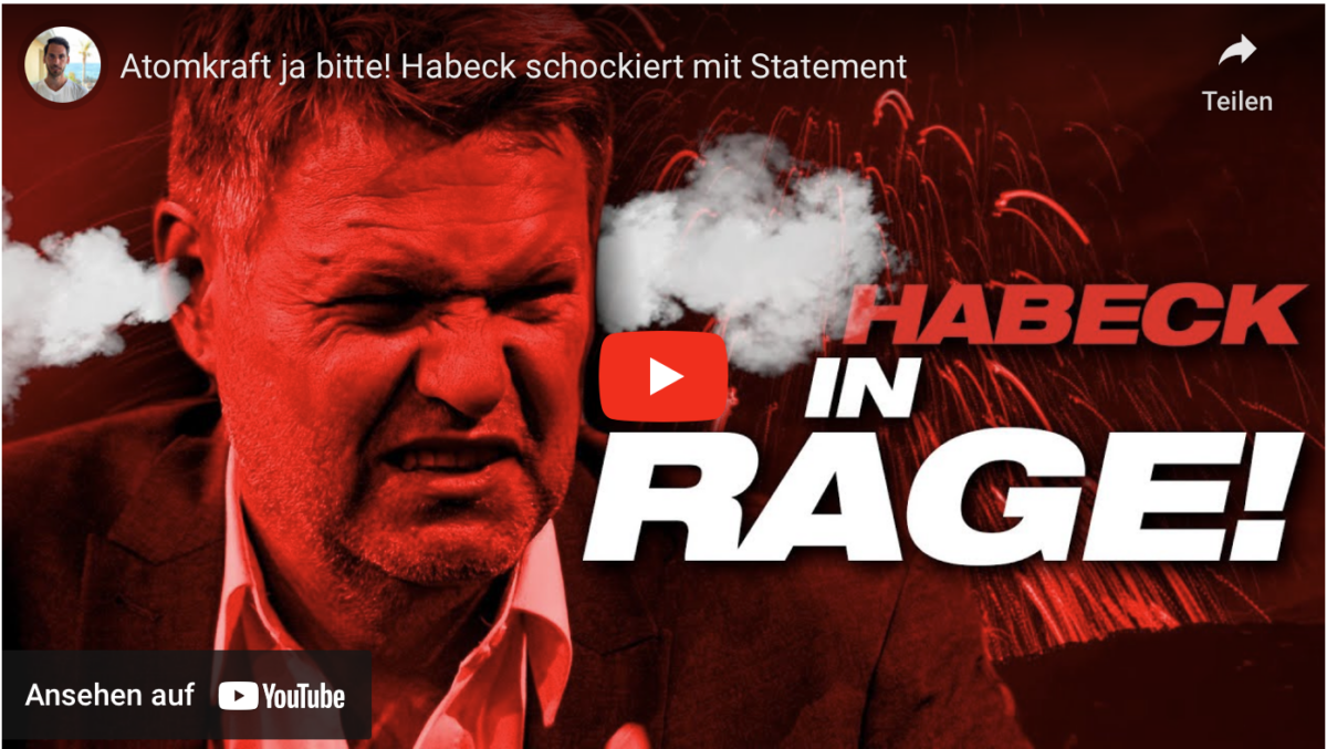 Atomkraft ja bitte! Habeck schockiert mit Statement