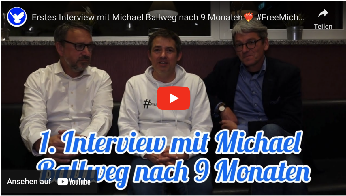 Erstes Interview mit Michael Ballweg nach 9 Monaten