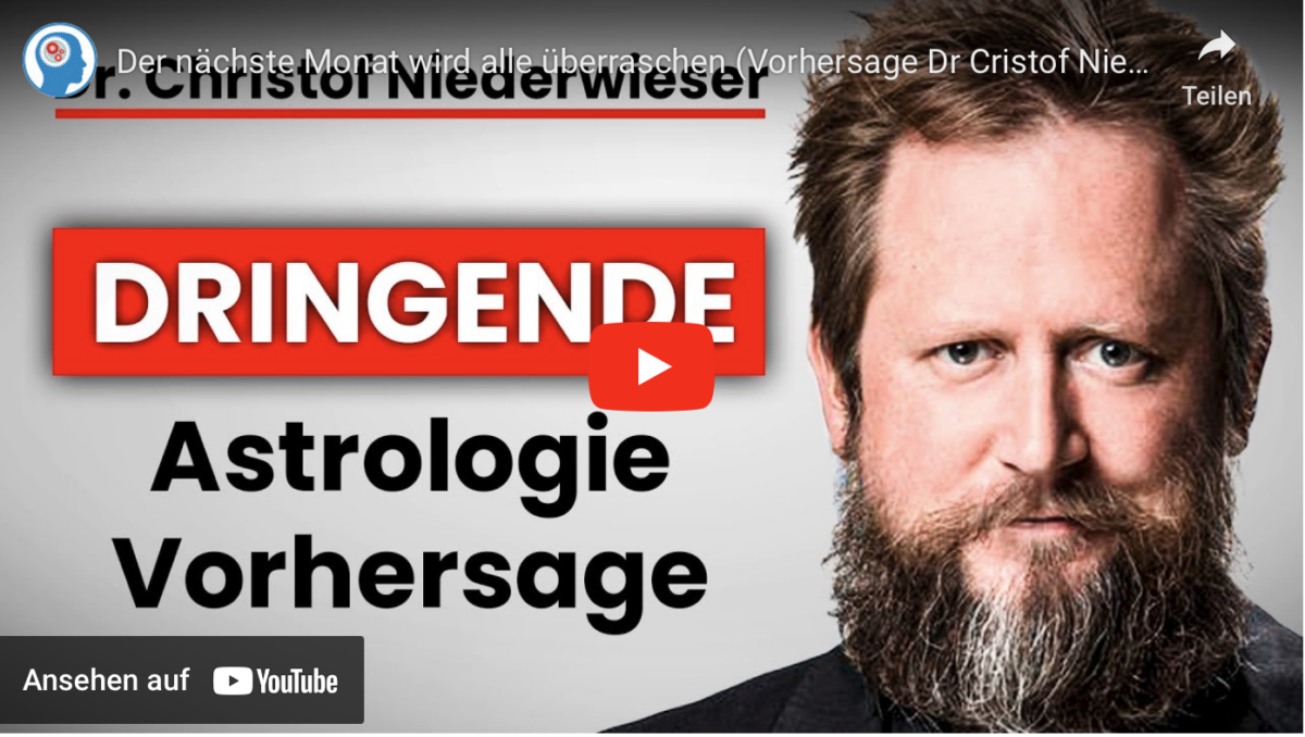 Der nächste Monat wird alle überraschen (Vorhersage Dr Cristof Niederwieser)