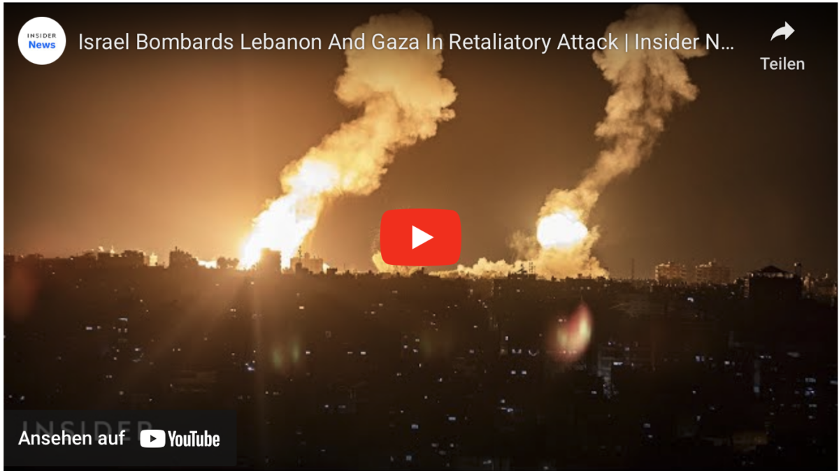 Israel bombardiert Libanon und Gaza als Vergeltungsschlag | Insider News