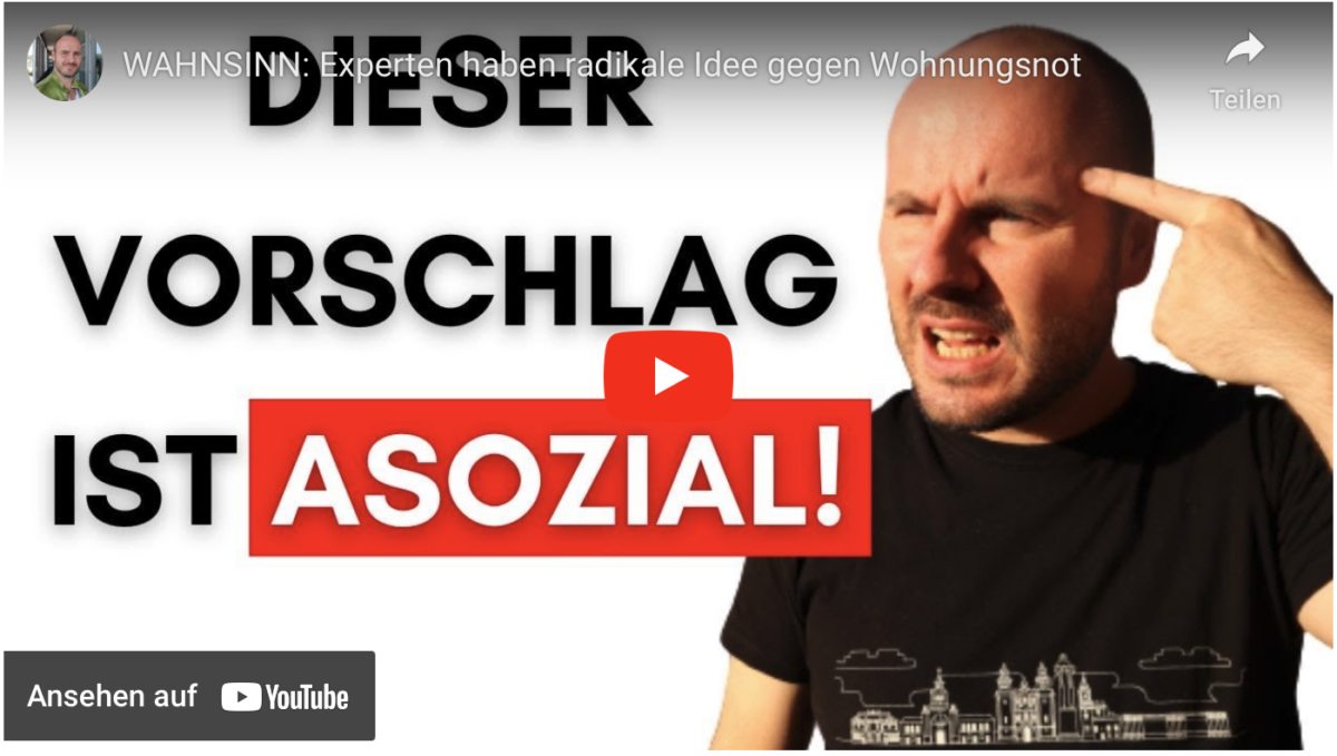 WAHNSINN: Experten haben radikale Idee gegen Wohnungsnot