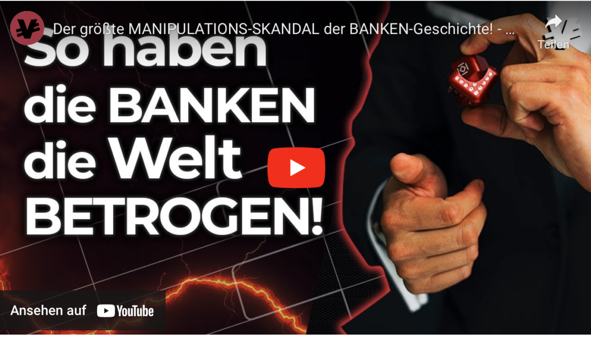 Der größte MANIPULATIONS-SKANDAL der BANKEN-Geschichte! – VisualEconomik DE