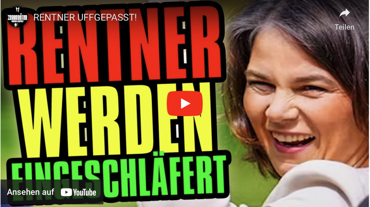 RENTNER UFFGEPASST! Rentner werden eingeschläfert!