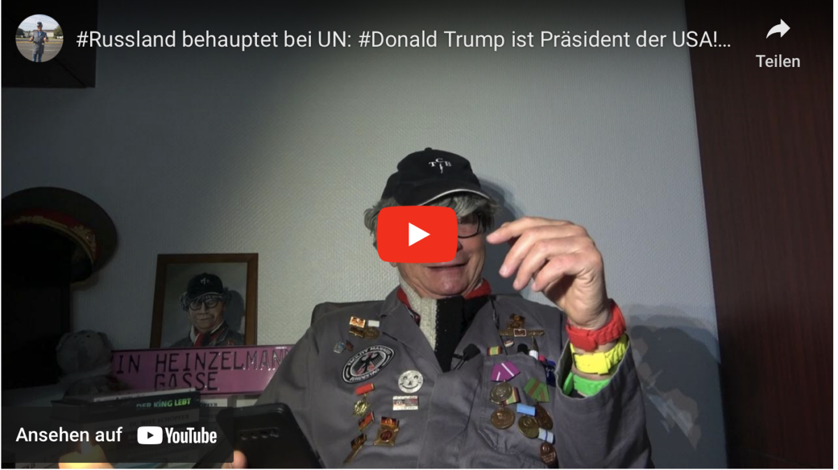 #Russland behauptet bei UN: #Donald Trump ist Präsident der USA! #BRICS stürzt den Dollar!? SATIRE!