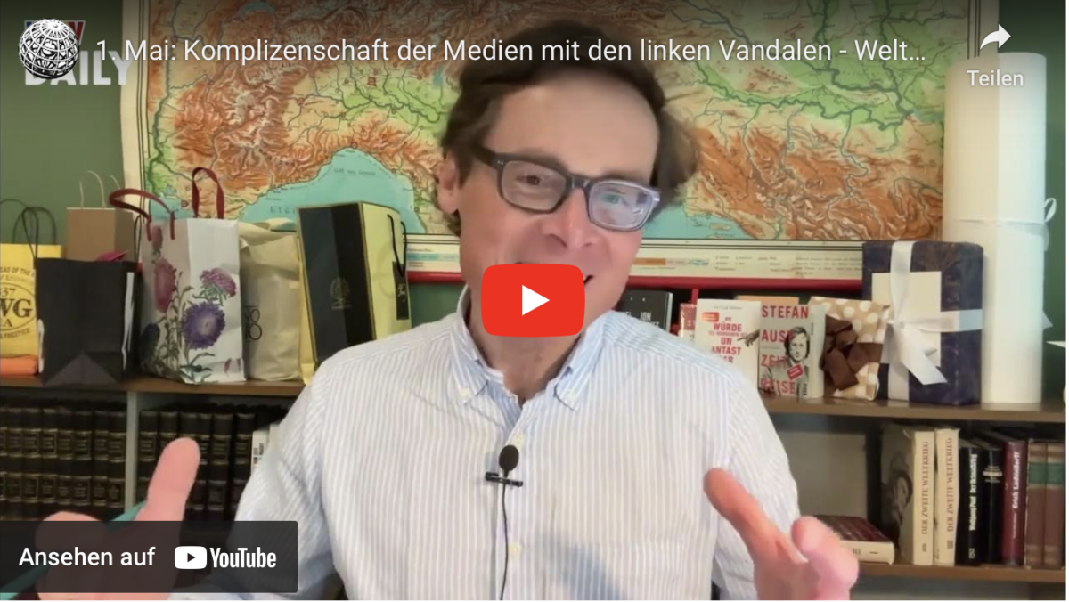 Komplizenschaft der Medien mit den linken Vandalen – Weltwoche Daily CH/DE, 03.05.2023