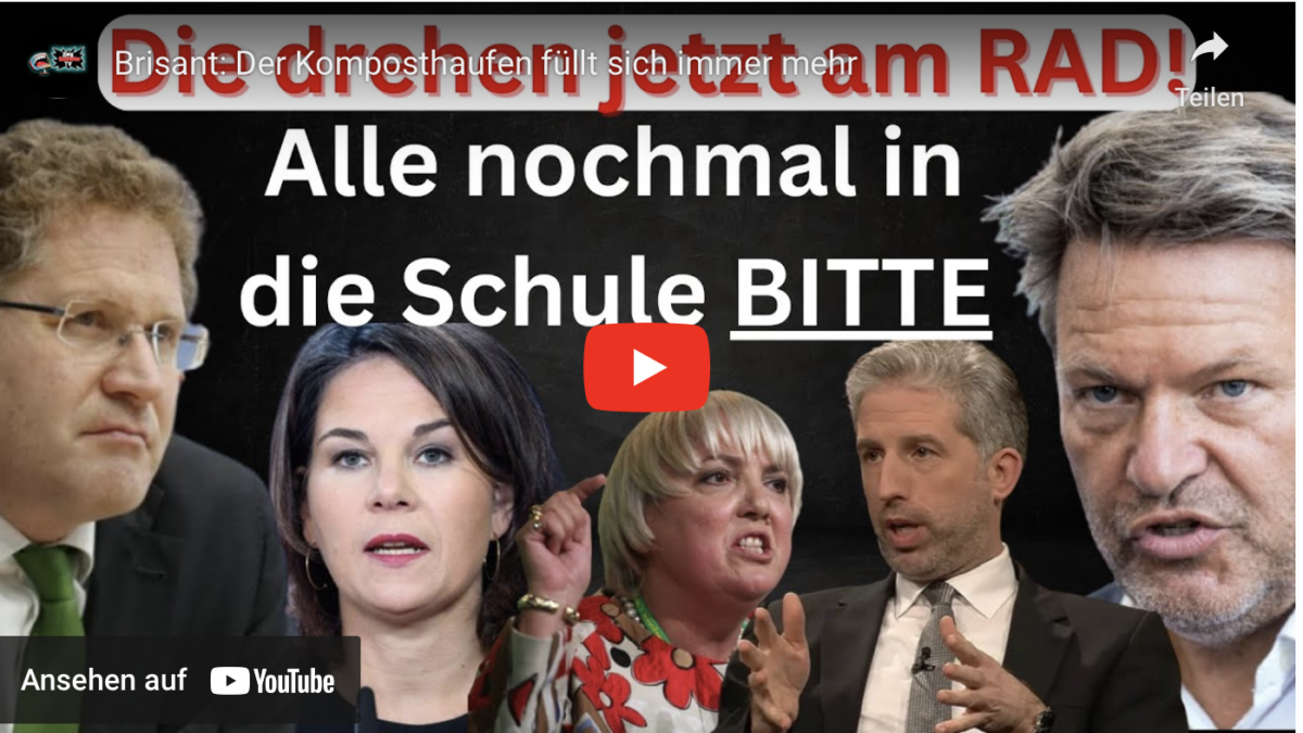 Brisant: Der Komposthaufen füllt sich immer mehr!