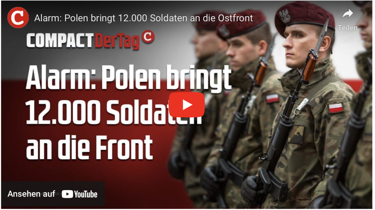 Alarm: Polen bringt 12.000 Soldaten an die Ostfront
