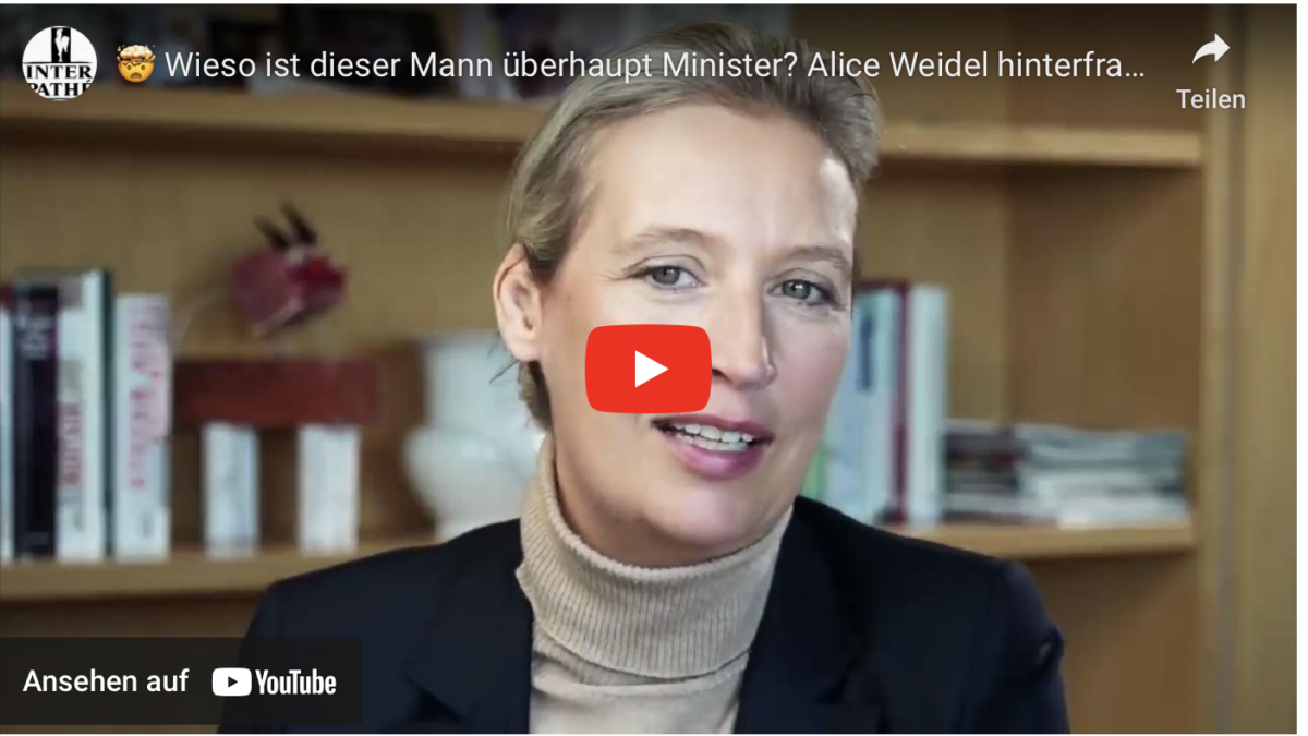 Wieso ist dieser Mann überhaupt Minister? Alice Weidel hinterfragt Habecks Qualifikationen!