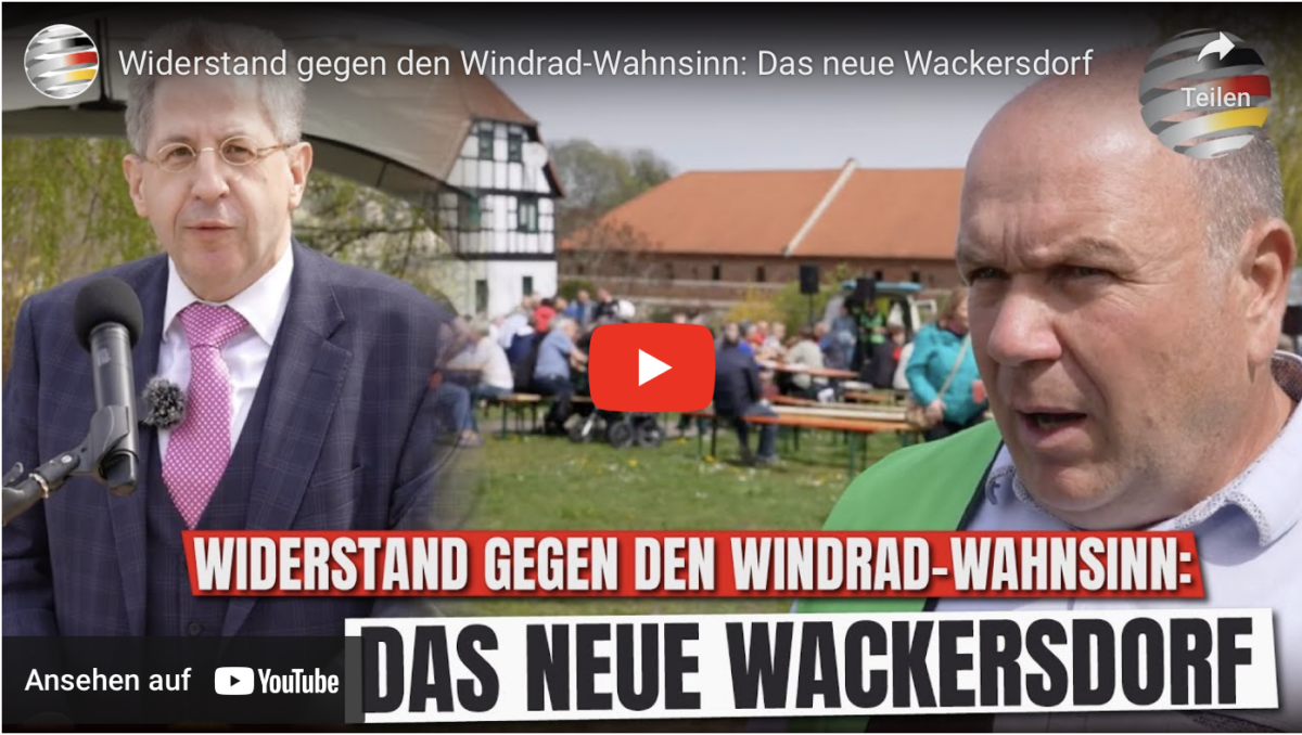 Widerstand gegen den Windrad-Wahnsinn: Das neue Wackersdorf!
