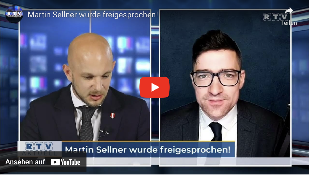 Martin Sellner wurde freigesprochen!