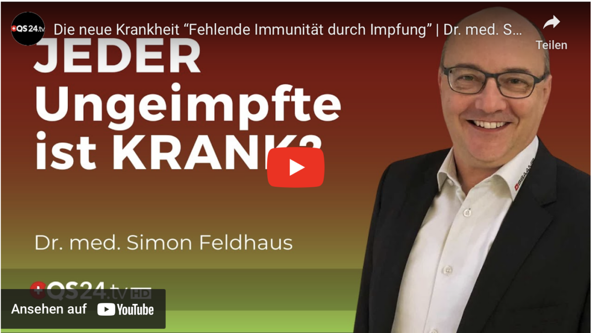 Die neue Krankheit “Fehlende Immunität durch Impfung”