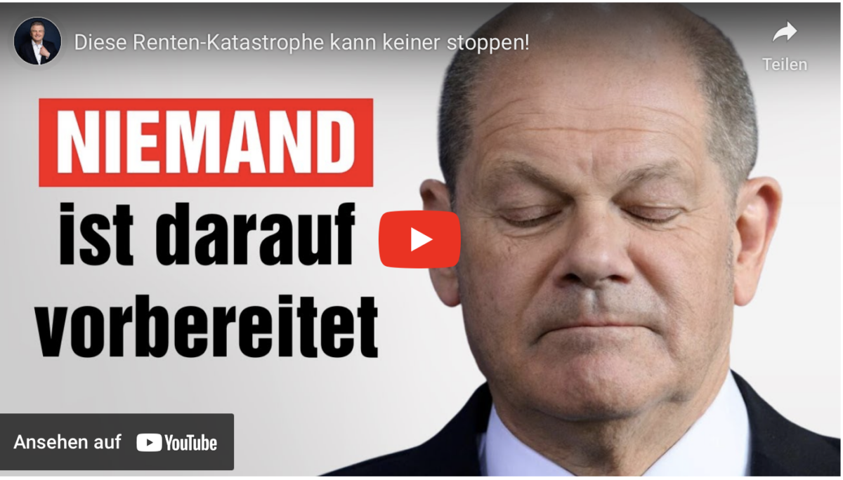 Diese Renten-Katastrophe kann keiner stoppen!