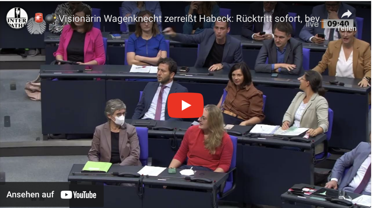 Visionärin Wagenknecht zerreißt Habeck: Rücktritt sofort, bevor Deutschland implodiert!