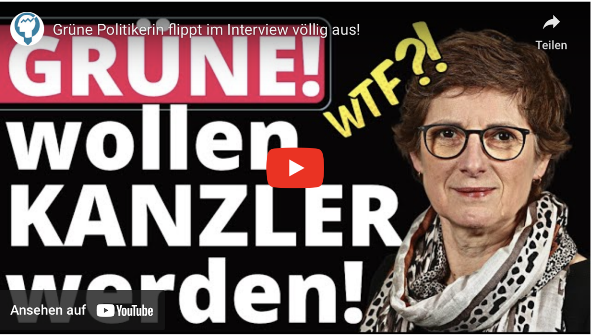 Grüne Politikerin flippt im Interview völlig aus!