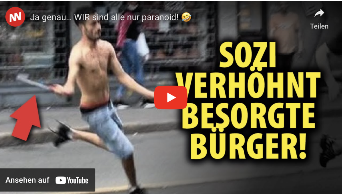 Ja genau… WIR sind alle nur paranoid!