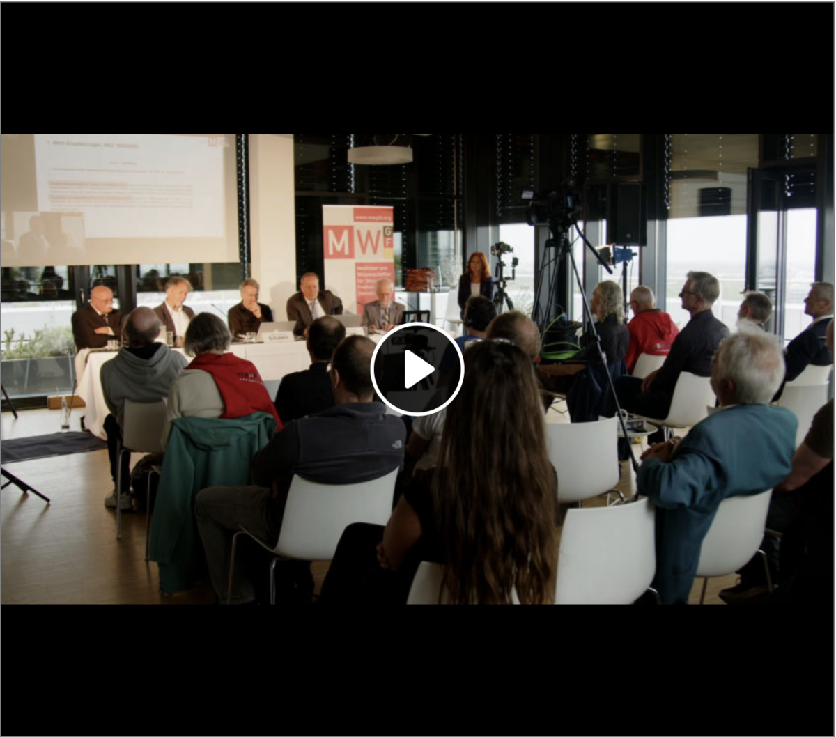MWGFD-Pressekonferenz zu WHO-Plänen: „WHO ist Gesundheit der Menschen völlig egal.“