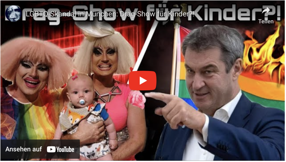 LGBTQ-Skandal in München: Drag-Show für Kinder?!