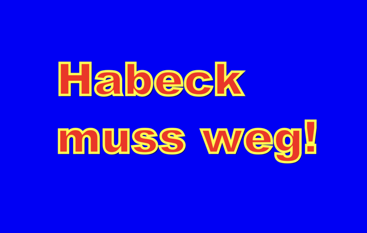 Personalaffäre – Dauerbelastung für Habeck!