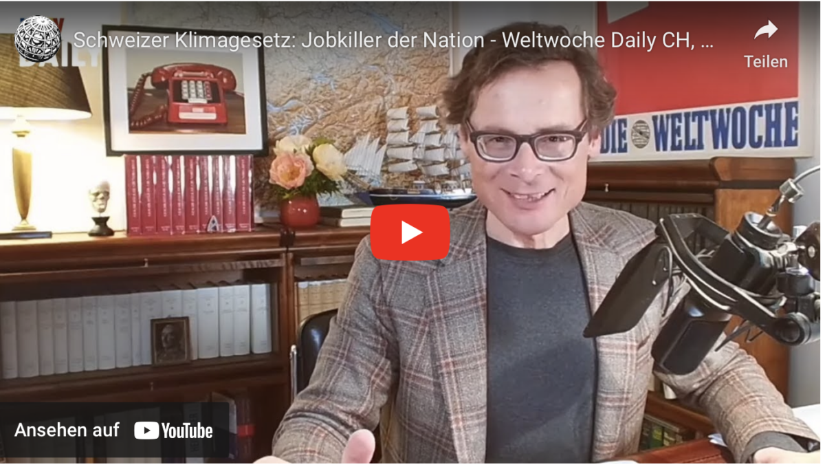 Schweizer Klimagesetz: Jobkiller der Nation!