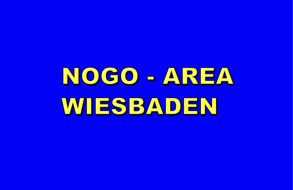 WIESBADEN: Bei Auseinandersetzung Schreckschusswaffe mitgeführt! NOGO – AREA WIESBADEN
