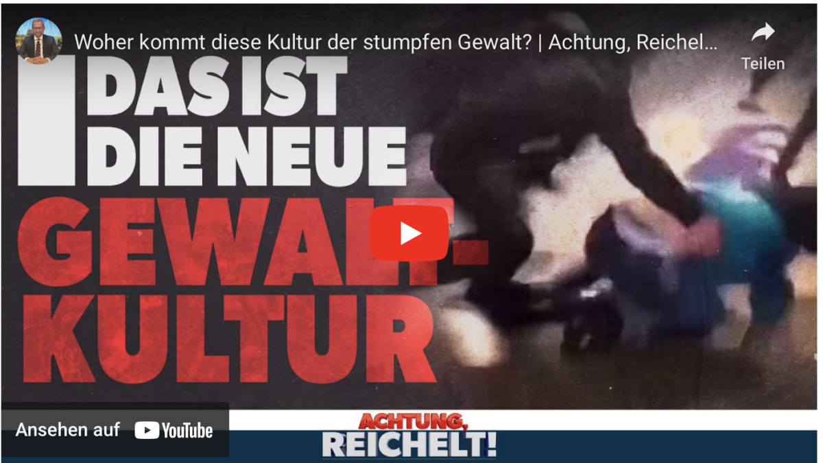 Woher kommt diese Kultur der stumpfen Gewalt?