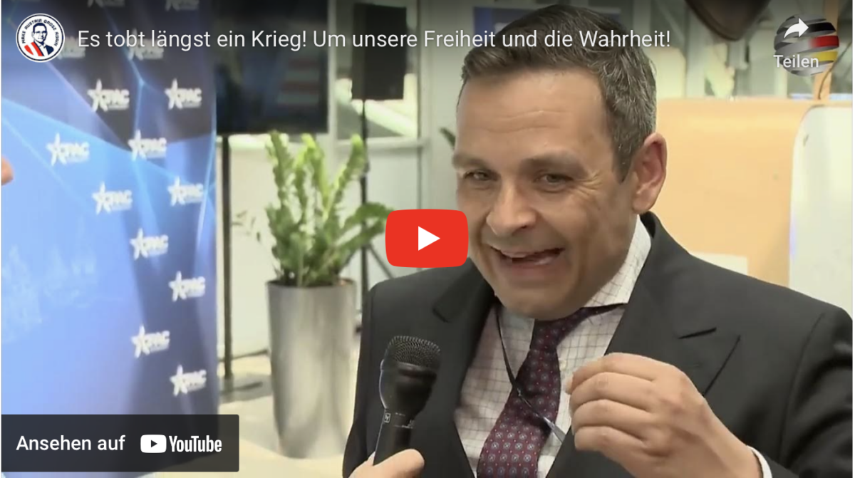 Es tobt längst ein Krieg! Um unsere Freiheit und die Wahrheit!