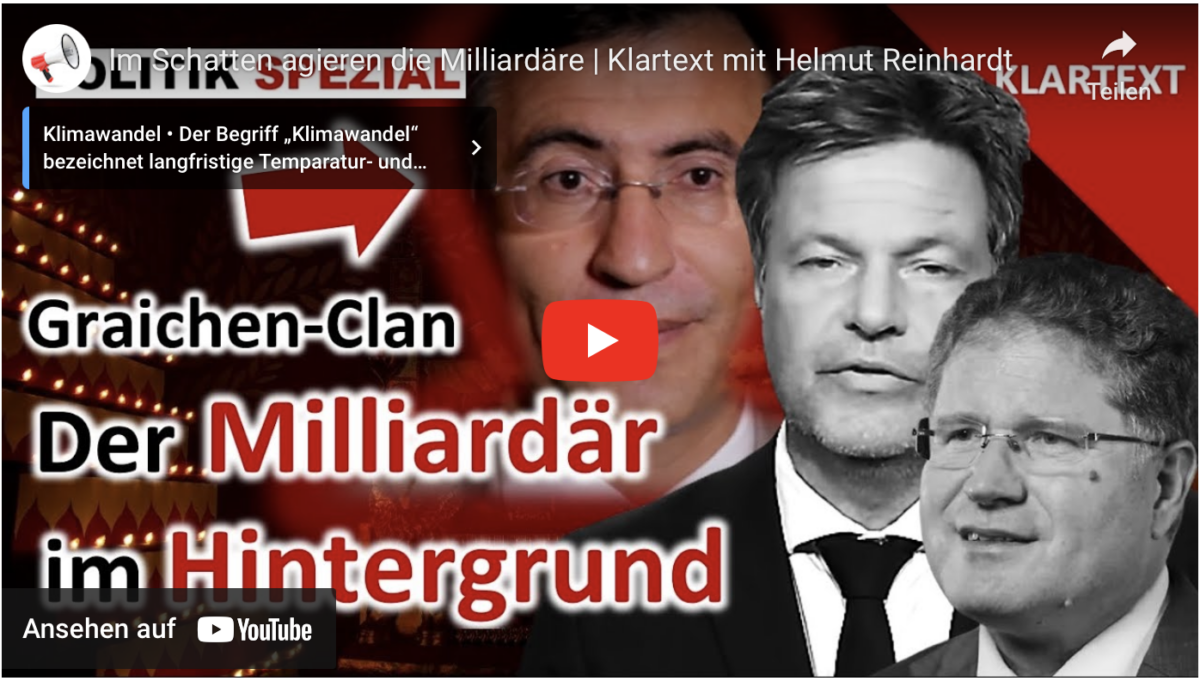 Im Schatten agieren die Milliardäre!