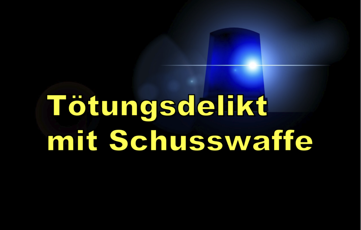 Nach mutmaßlichem Tötungsdelikt mit Schusswaffe in Schiffweiler, Polizei nimmt 18-jährigen fest!