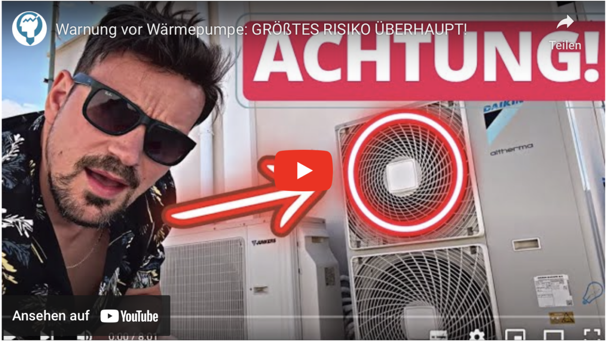 Warnung vor Wärmepumpe: GRÖßTES DIEBSTAHL-RISIKO ÜBERHAUPT!