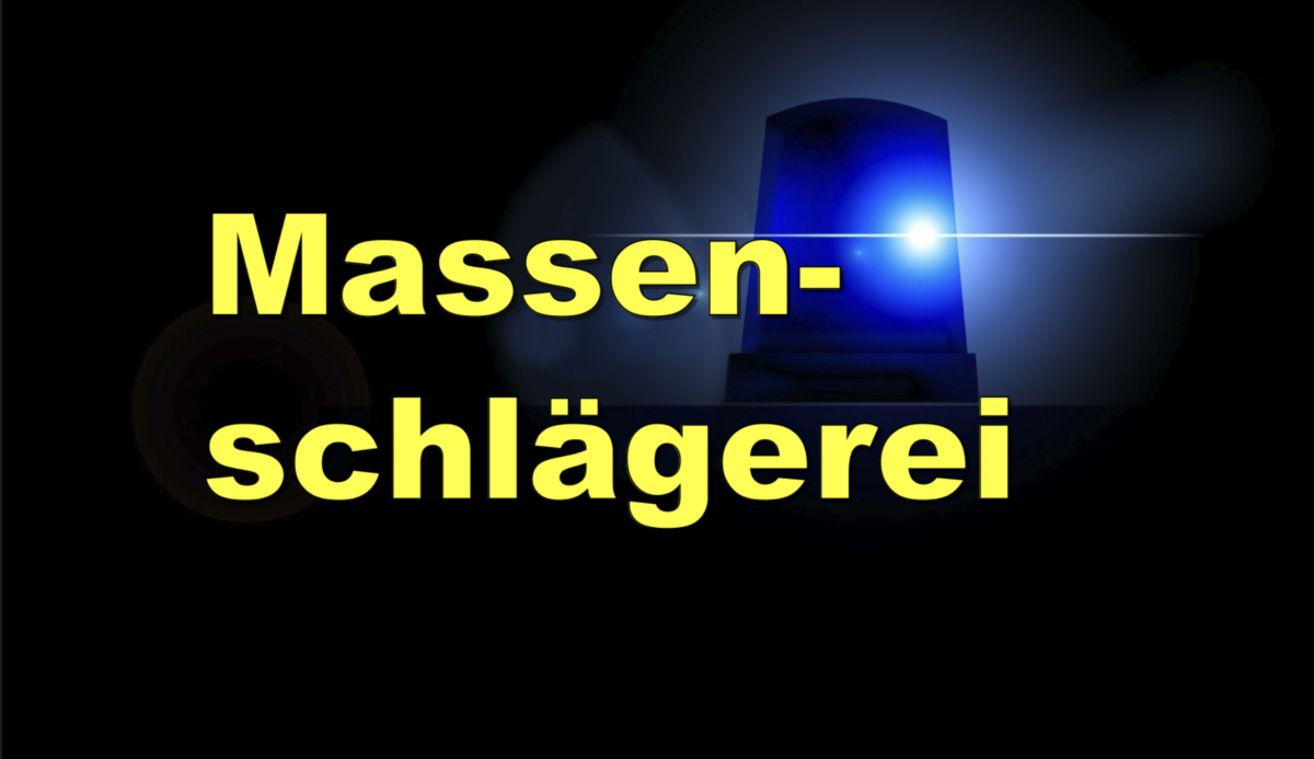Riedstadt: Massenschlägerei zwischen zwei Jugendgruppen!