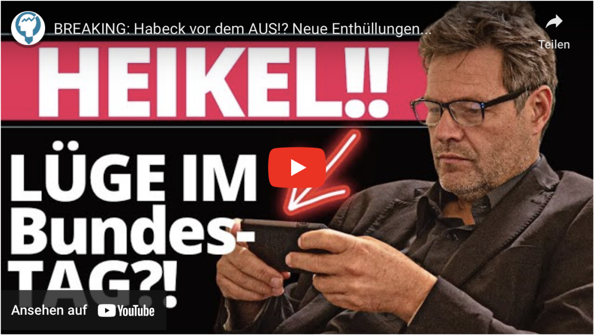BREAKING: Habeck vor dem AUS!? Neue Enthüllungen…