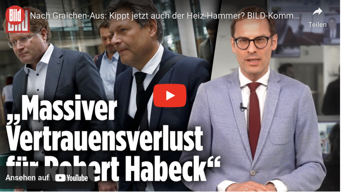 Nach Graichen-Aus: Kippt jetzt auch der Heiz-Hammer?