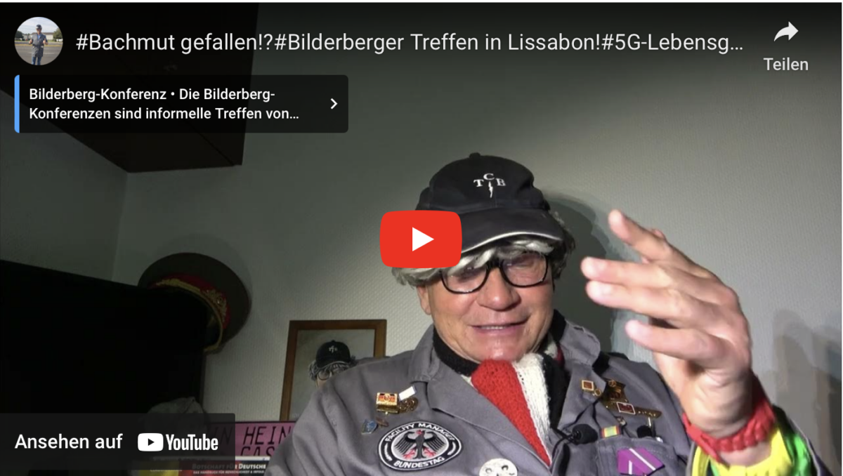 #Bachmut gefallen!?#Bilderberger Treffen in Lissabon!#5G-Lebensgefährlich? SATI(RE!!!