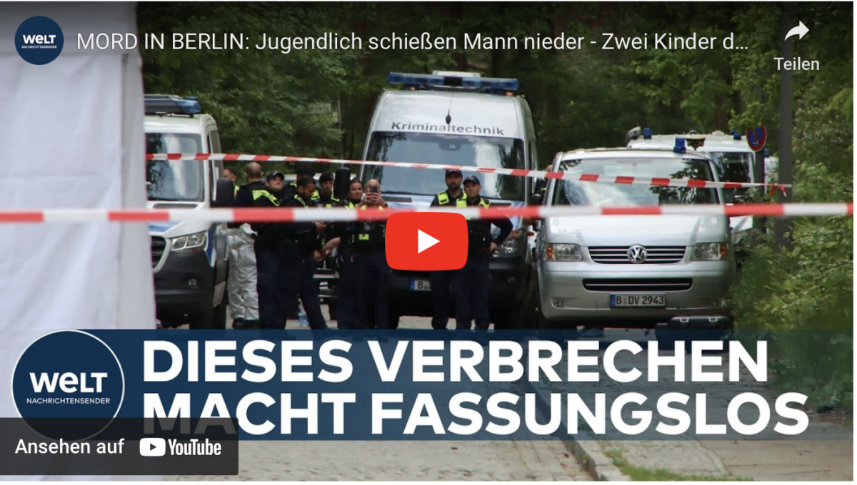 MORD IN BERLIN: Jugendlich schießen Mann nieder – Zwei Kinder des Opfers unter Verdacht