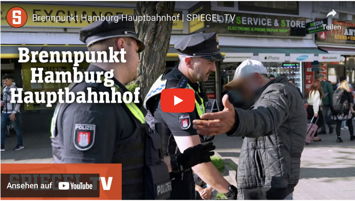 Brennpunkt Hamburg-Hauptbahnhof | SPIEGEL TV