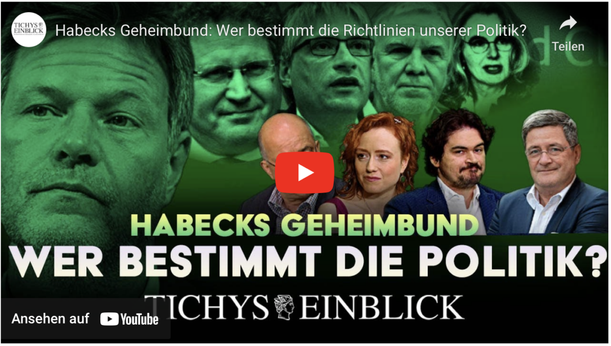 Habecks Geheimbund: Wer bestimmt die Richtlinien unserer Politik?