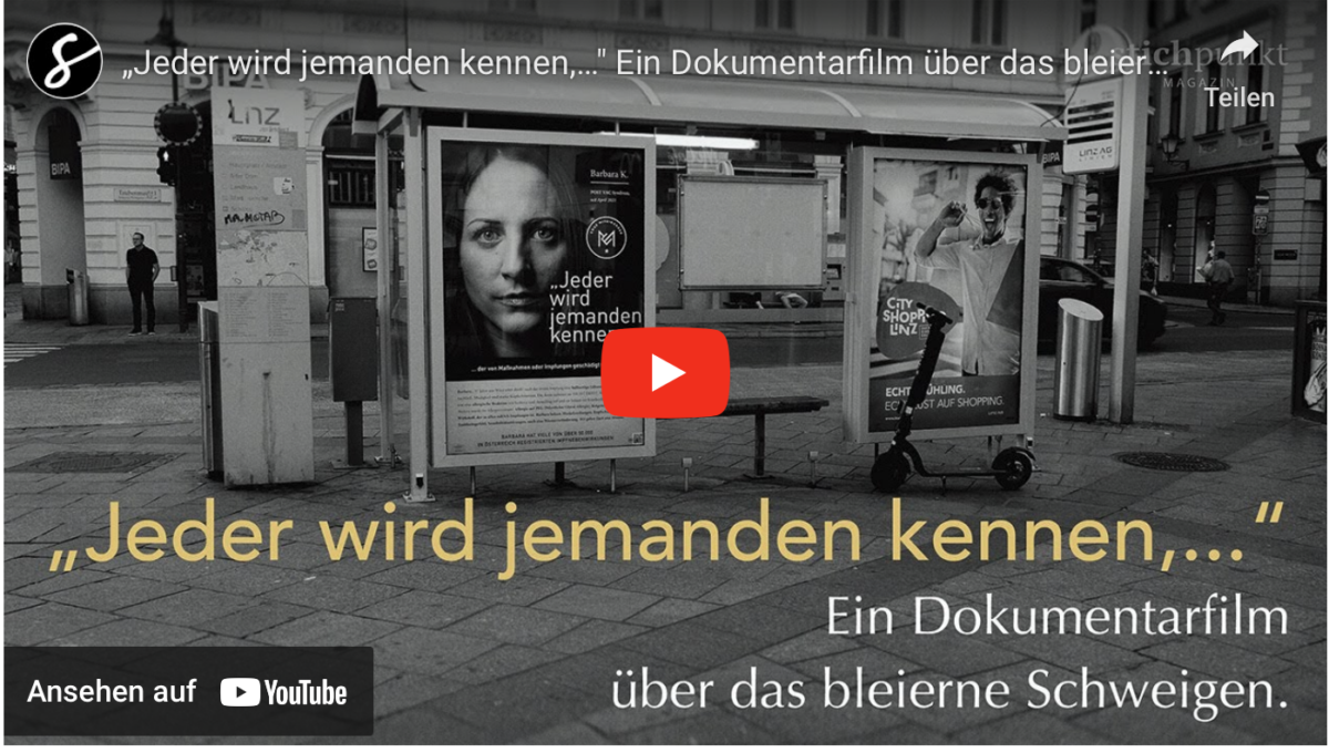 „Jeder wird jemanden kennen,…“ Ein Dokumentarfilm über das bleierne Schweigen.