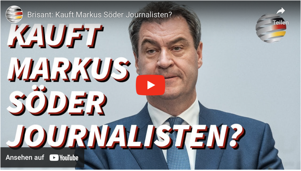 Brisant: Kauft Markus Söder Journalisten?