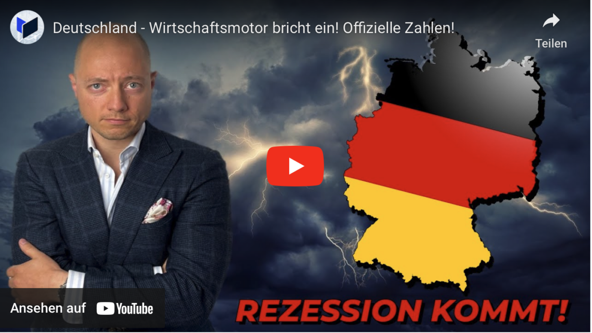 Deutschland – Wirtschaftsmotor bricht ein! Offizielle Zahlen!