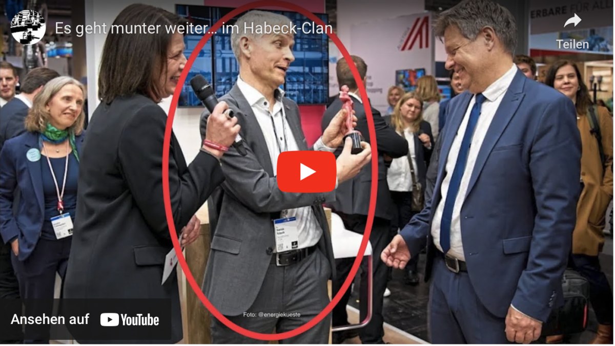 Es geht munter weiter… im Habeck-Clan