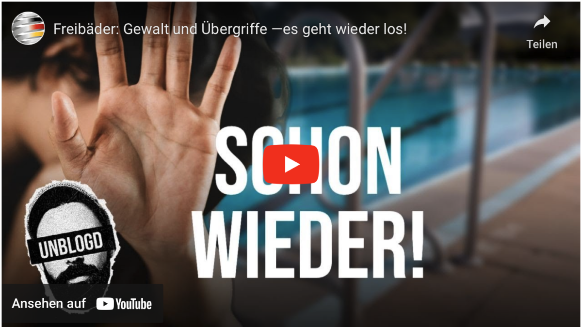 Freibäder: Gewalt und Übergriffe —es geht wieder los!