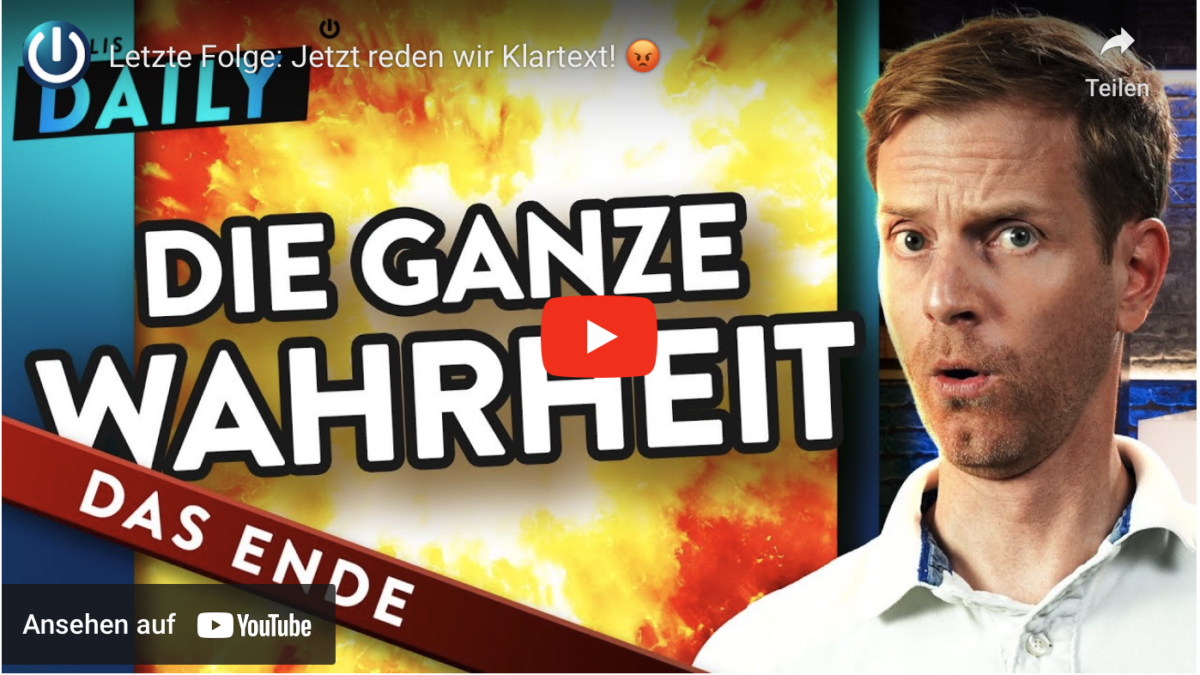 Letzte Folge: Jetzt reden wir Klartext!