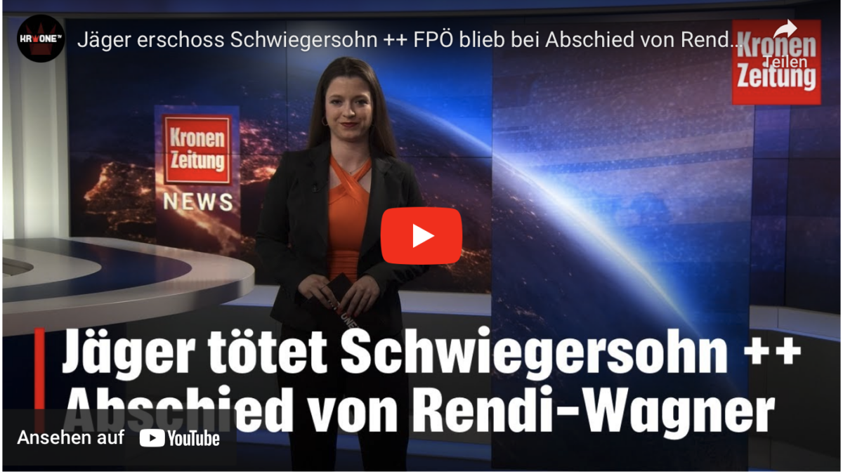 Jäger erschoss Schwiegersohn ++ FPÖ blieb bei Abschied von Rendi-Wagner sitzen