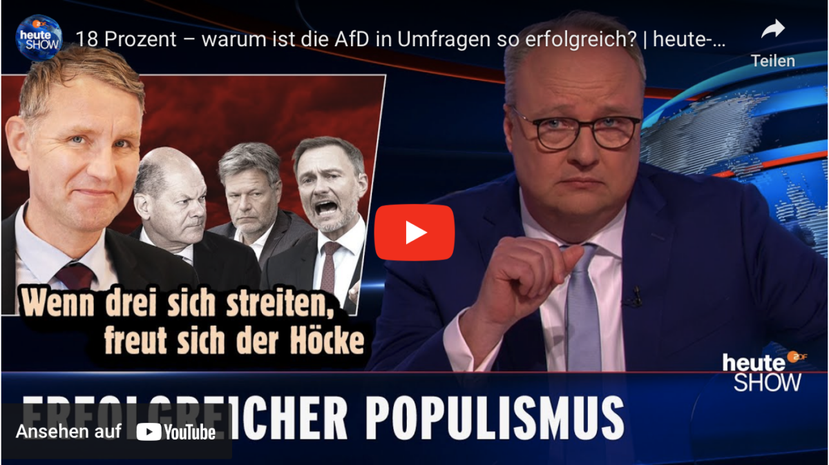 18 Prozent – warum ist die AfD in Umfragen so erfolgreich?