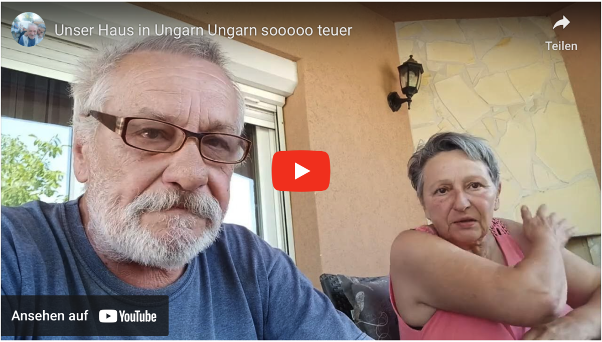 Unser Haus in Ungarn Ungarn sooooo teuer!