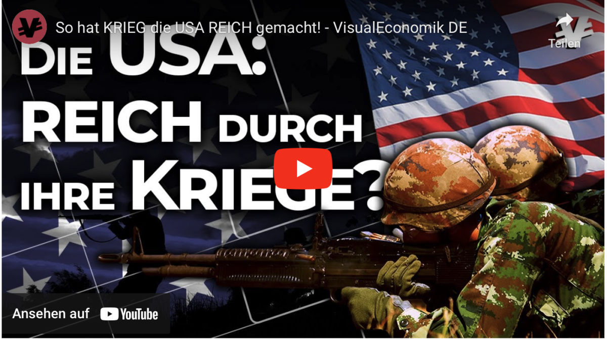So hat KRIEG die USA REICH gemacht! – VisualEconomik DE