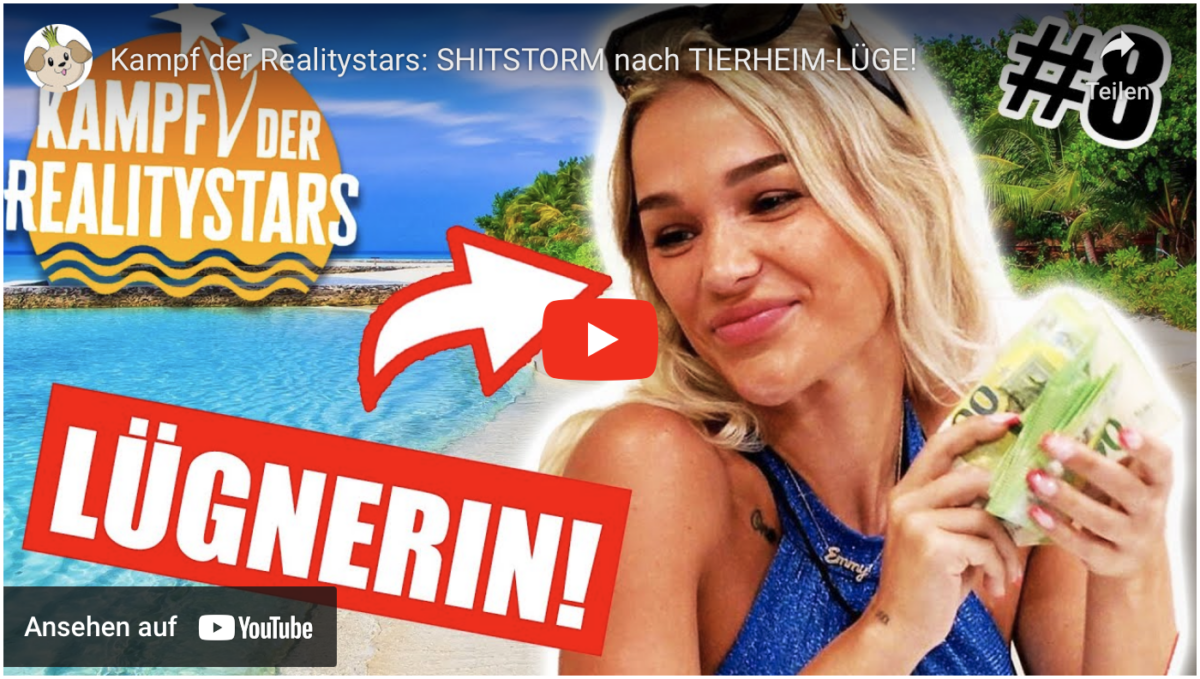 Kampf der Realitystars: SHITSTORM nach TIERHEIM-LÜGE!